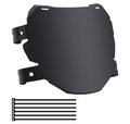 Downhill Electric Bike Number Plate